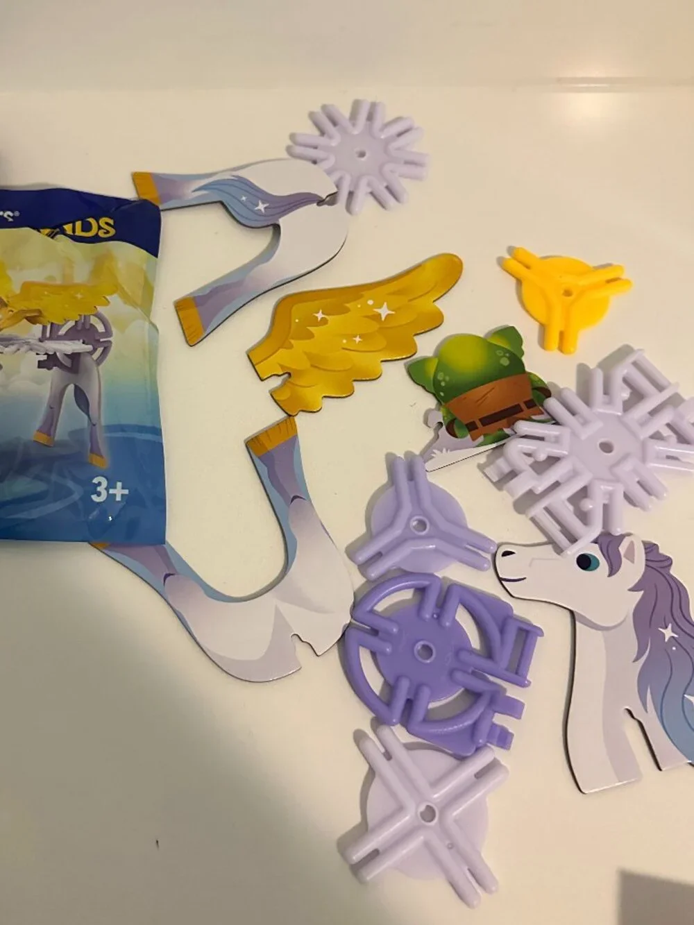 Wendy’s Kids Meal Mythical Kids Pegasus Building Toy Complete Set